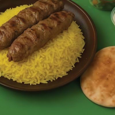 1/8 Charcoal Grilled Kofta Meal