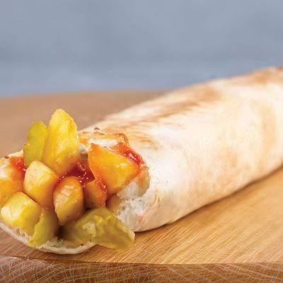 رول بطاطا كاتشب