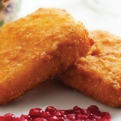 علبة جبنة رومي مقلية وسط