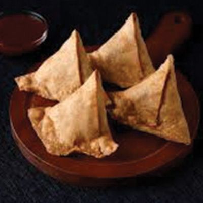 4 Samosas Plate