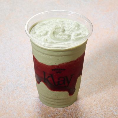 Blended Strawberry Matcha