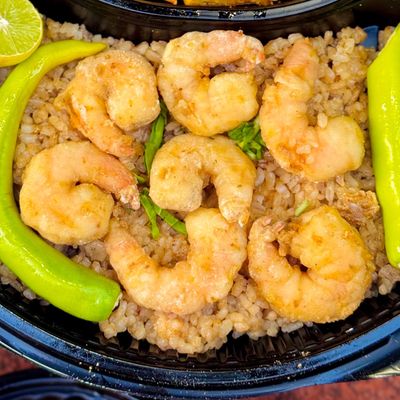 Rice with Shrimp Dish