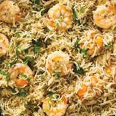 Rice with Small Shrimp Dish