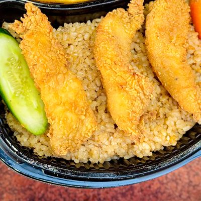 Rice with Fillet Dish