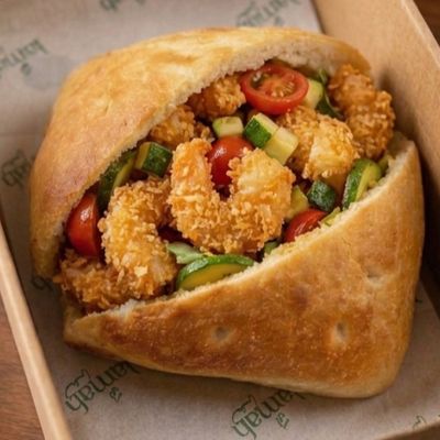 Shrimp Trapezino Panko