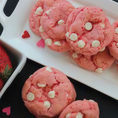 Strawberry Cookies