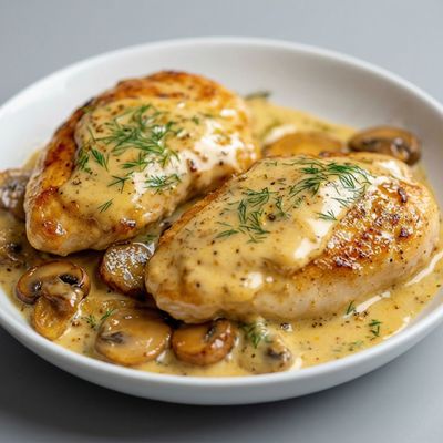 Chicken Mushroom Sauce
