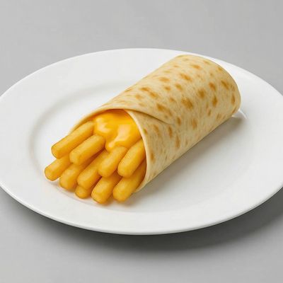 Fries with Cheese tortilla