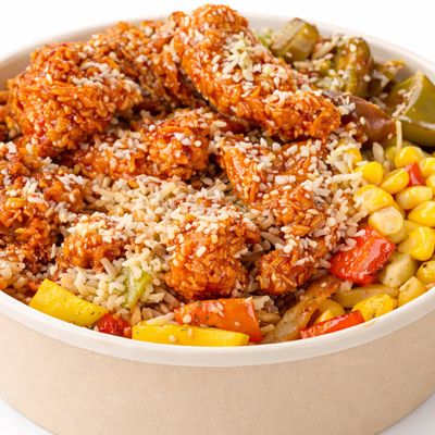 Hot Honey Crunch Bowl
