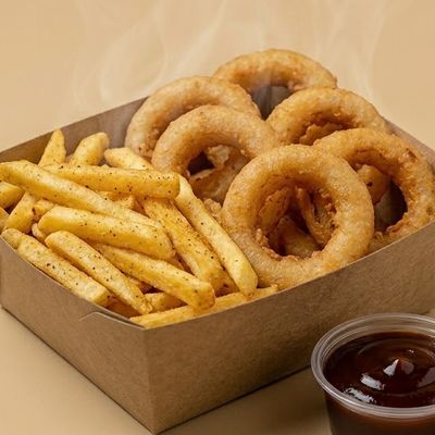 Onion Rings and Fries