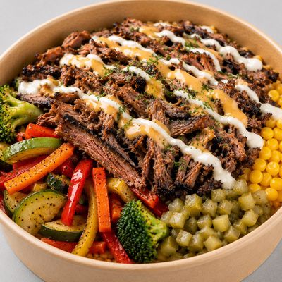Juicy Pulled Brisket Bowl