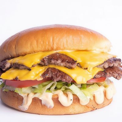 Double Cheese Smash Burger