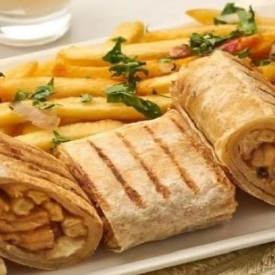 Arabic Chicken Shawarma Meal