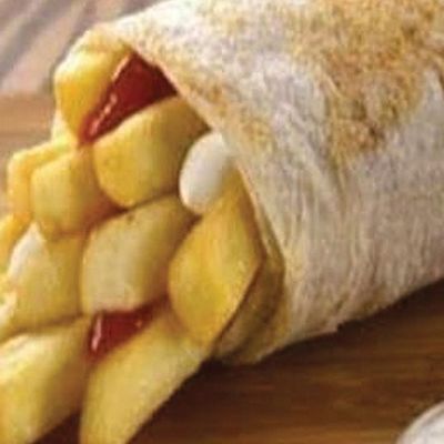 Potato with Roumi Cheese, Ketchup,Mayonnaise