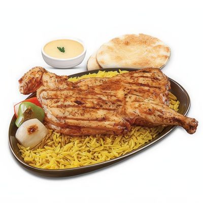 وجبة نصف دجاجة