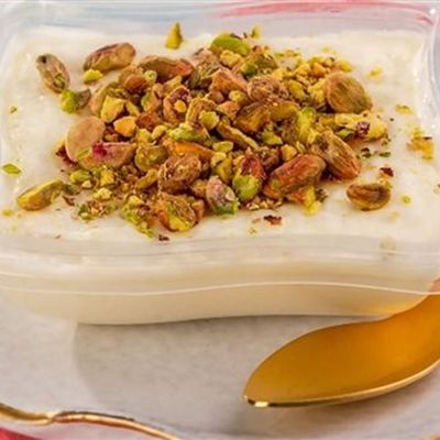Rice Pudding With Nuts