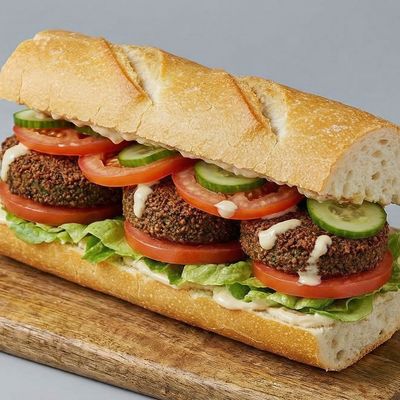 ساندويتش طعمية فرنسية
