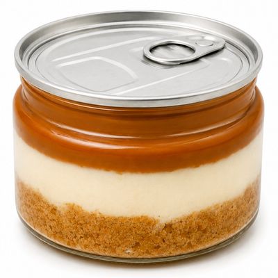 Caramel Cheesecake Jar