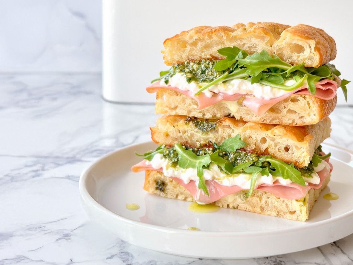 chicken focaccia