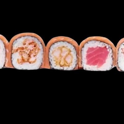 Dynamite Grilled Salmon Roll