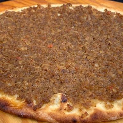 Vegetables Meat Sfiha
