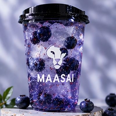 Blueberries mojito
