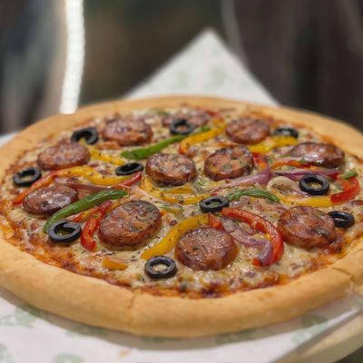Delicious Sausage Pizza