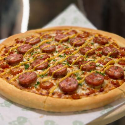 Hot Dog Pizza