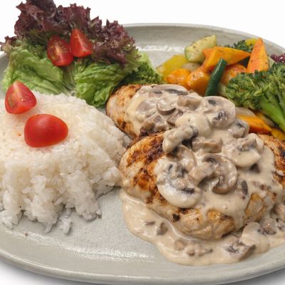 Mushroom Cream Chicken