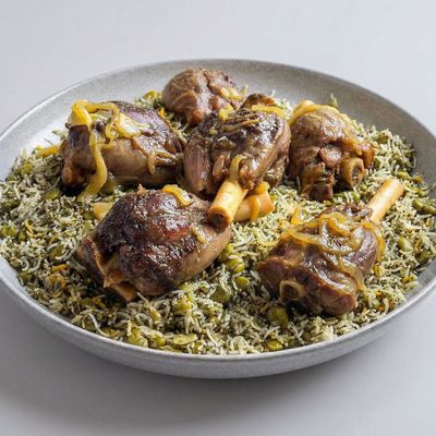 Lamb Shank With Fattah