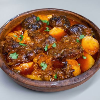 Mix vegetables with Meat