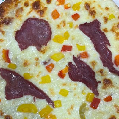 Teriyaki Pastrami Pizza