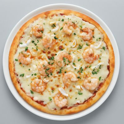 Shrimp Teriyaki Pizza