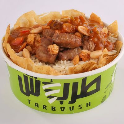 Meat Fatteh With Sauce Medium
