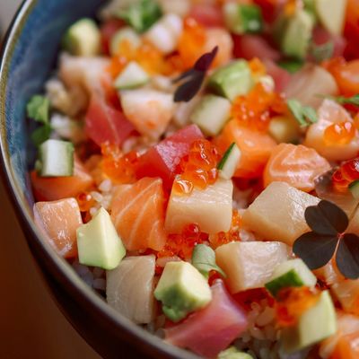 Salmon salad