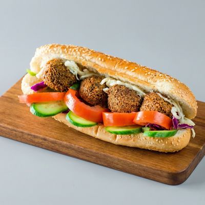 Falafel with Eggplant