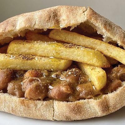 Foul Potato Sandwich