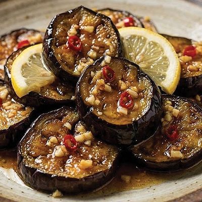 Pickled/Fried Eggplant Dish
