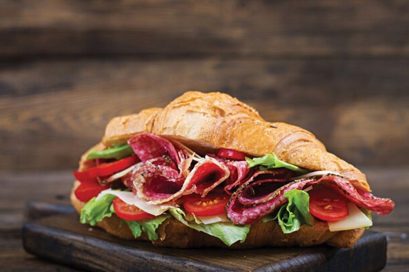 Salami Meat Croissant