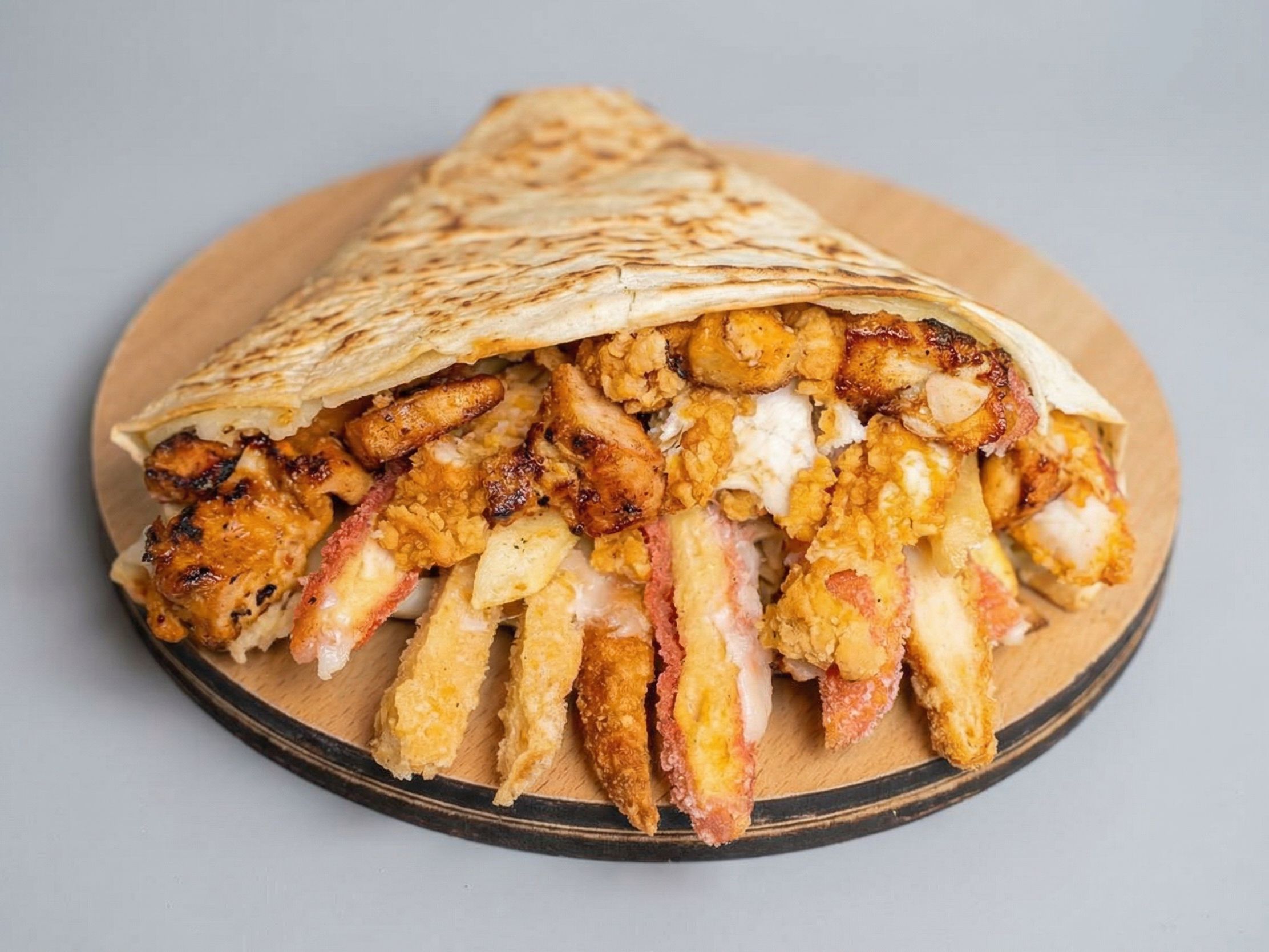 Chicken Mix Crepe