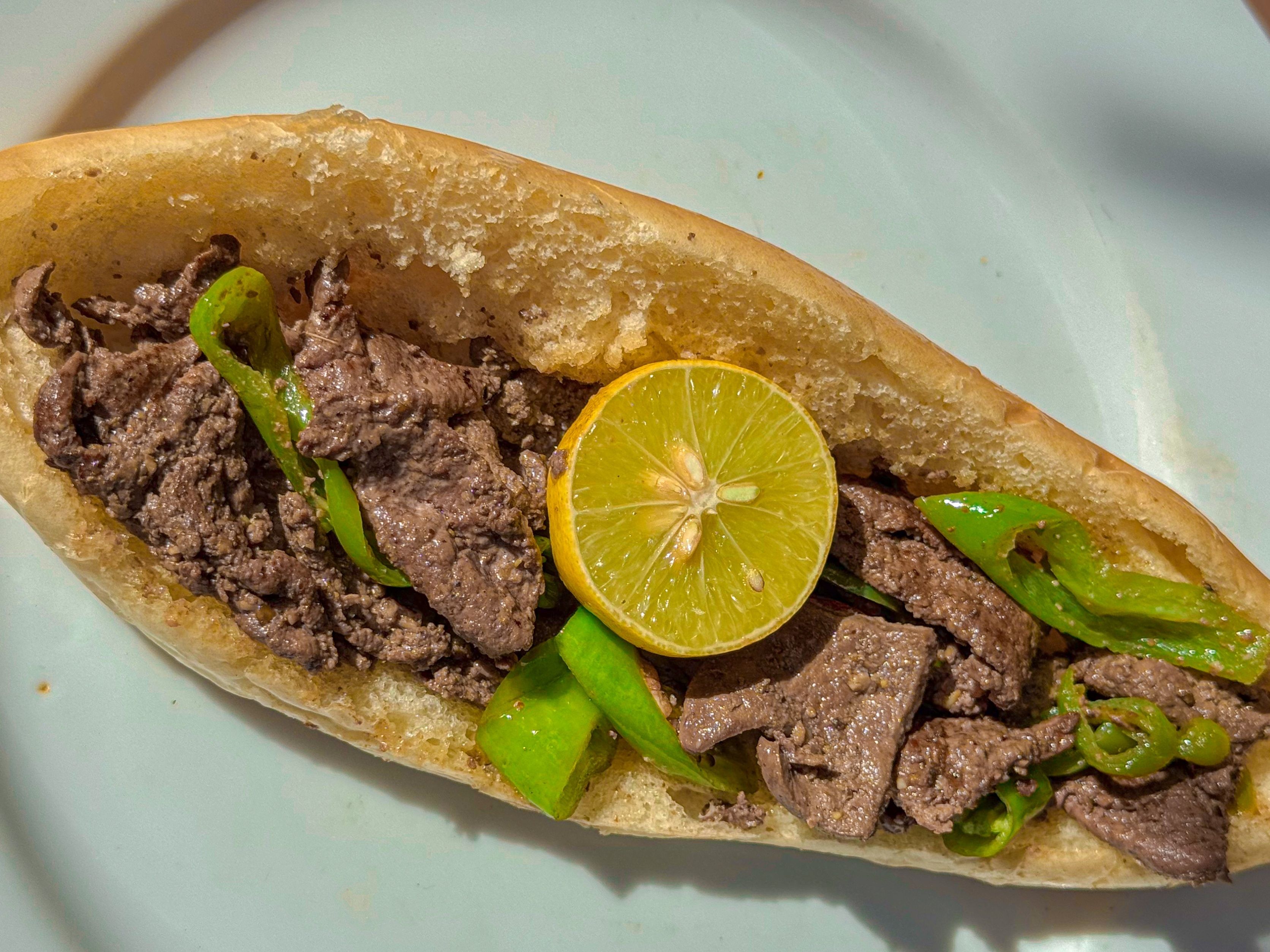 Alexandrian liver in fino bread