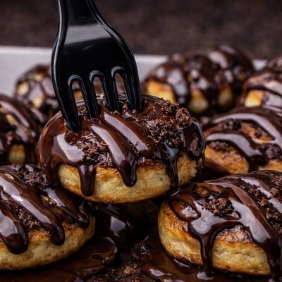 Chocolate Mini Pancakes