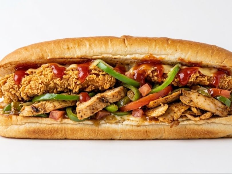 Mix Chicken El Bashwat Sandwich