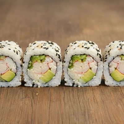 California Sesame Maki Roll