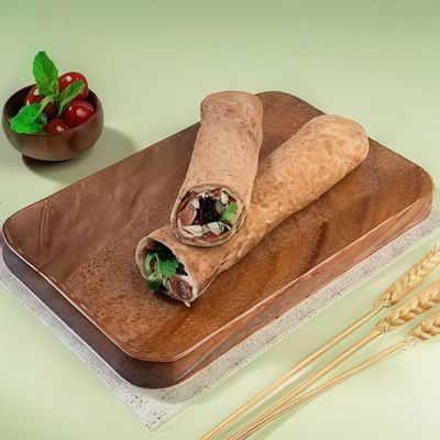 طبق خبز صاج محمص
