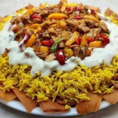 فتة فاهيتا الدجاج