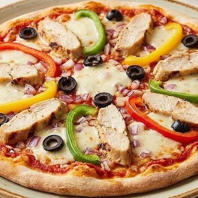 Chicken Italian pizza