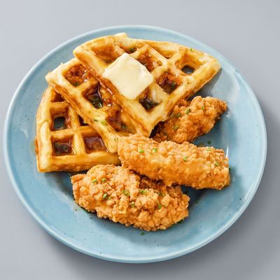 Chicken Strips Waffle