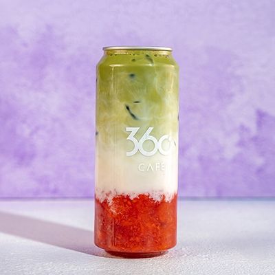 Frozen Strawberry Matcha