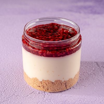 Raspberry Cheesecake Cup